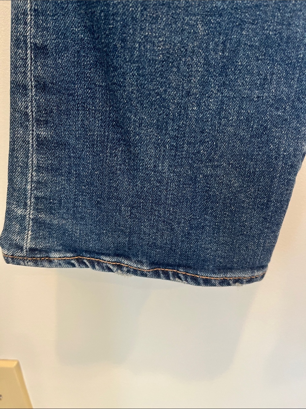 🧋Moussy Vintage Otis Flare High Waisted Made in Japan Denim blue size 26 - Picture 7 of 12